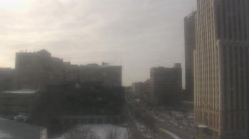 Weather camera view of Akron-Summit County Public Library.