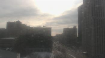 Weather camera view of Akron-Summit County Public Library.