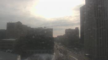 Weather camera view of Akron-Summit County Public Library.