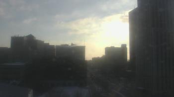 Weather camera view of Akron-Summit County Public Library.