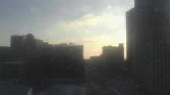 Weather camera view of Akron-Summit County Public Library.