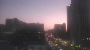 Weather camera view of Akron-Summit County Public Library.