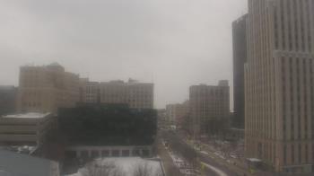 Weather camera view of Akron-Summit County Public Library.