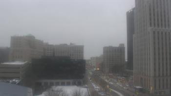 Weather camera view of Akron-Summit County Public Library.