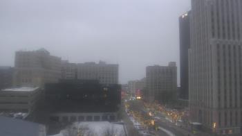 Weather camera view of Akron-Summit County Public Library.
