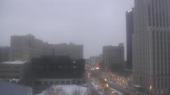 Weather camera view of Akron-Summit County Public Library.