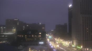Weather camera view of Akron-Summit County Public Library.