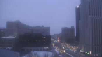 Weather camera view of Akron-Summit County Public Library.