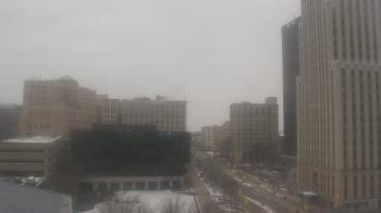 Weather camera view of Akron-Summit County Public Library.