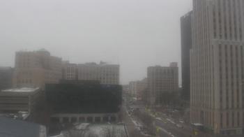 Weather camera view of Akron-Summit County Public Library.