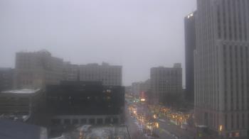 Weather camera view of Akron-Summit County Public Library.