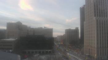 Weather camera view of Akron-Summit County Public Library.