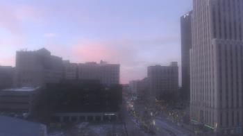 Weather camera view of Akron-Summit County Public Library.