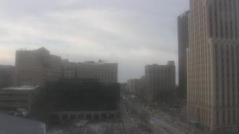 Weather camera view of Akron-Summit County Public Library.