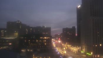 Weather camera view of Akron-Summit County Public Library.