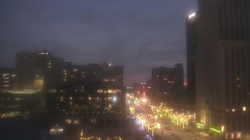 Weather camera view of Akron-Summit County Public Library.