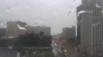 Weather camera view of Akron-Summit County Public Library.