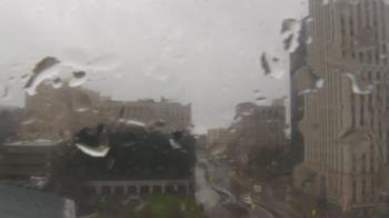 Weather camera view of Akron-Summit County Public Library.