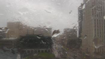 Weather camera view of Akron-Summit County Public Library.