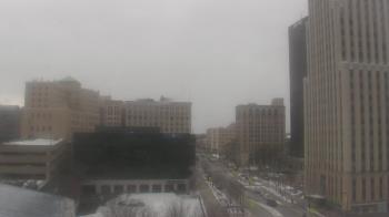 Weather camera view of Akron-Summit County Public Library.