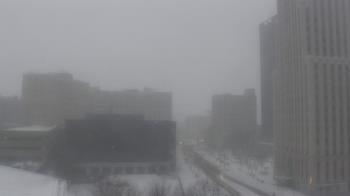 Weather camera view of Akron-Summit County Public Library.