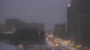 Weather camera view of Akron-Summit County Public Library.