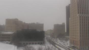 Weather camera view of Akron-Summit County Public Library.