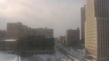 Weather camera view of Akron-Summit County Public Library.