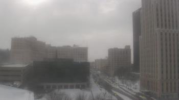 Weather camera view of Akron-Summit County Public Library.