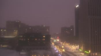 Weather camera view of Akron-Summit County Public Library.
