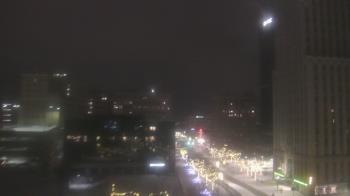 Weather camera view of Akron-Summit County Public Library.