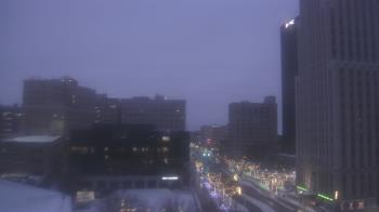 Weather camera view of Akron-Summit County Public Library.