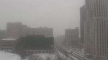 Weather camera view of Akron-Summit County Public Library.