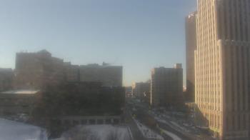 Weather camera view of Akron-Summit County Public Library.