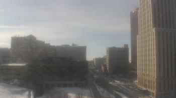 Weather camera view of Akron-Summit County Public Library.