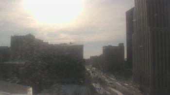 Weather camera view of Akron-Summit County Public Library.