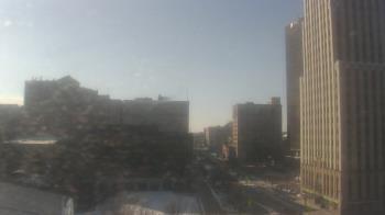 Weather camera view of Akron-Summit County Public Library.