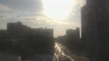 Weather camera view of Akron-Summit County Public Library.