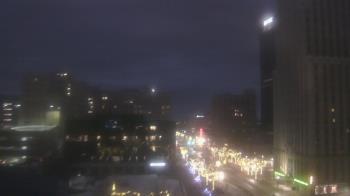 Weather camera view of Akron-Summit County Public Library.