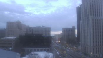 Weather camera view of Akron-Summit County Public Library.