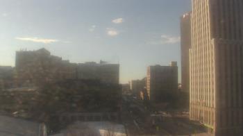 Weather camera view of Akron-Summit County Public Library.