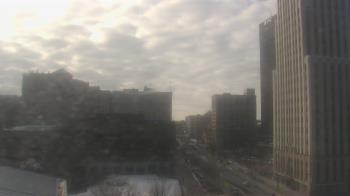 Weather camera view of Akron-Summit County Public Library.