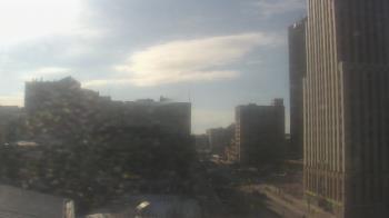 Weather camera view of Akron-Summit County Public Library.