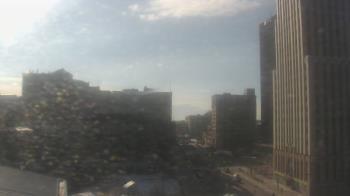 Weather camera view of Akron-Summit County Public Library.