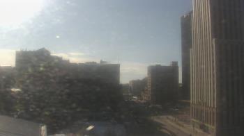 Weather camera view of Akron-Summit County Public Library.