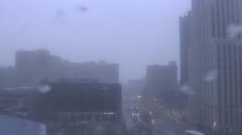 Weather camera view of Akron-Summit County Public Library.