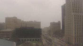 Weather camera view of Akron-Summit County Public Library.