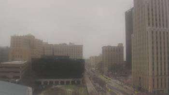 Weather camera view of Akron-Summit County Public Library.