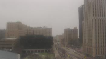 Weather camera view of Akron-Summit County Public Library.
