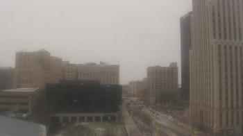 Weather camera view of Akron-Summit County Public Library.